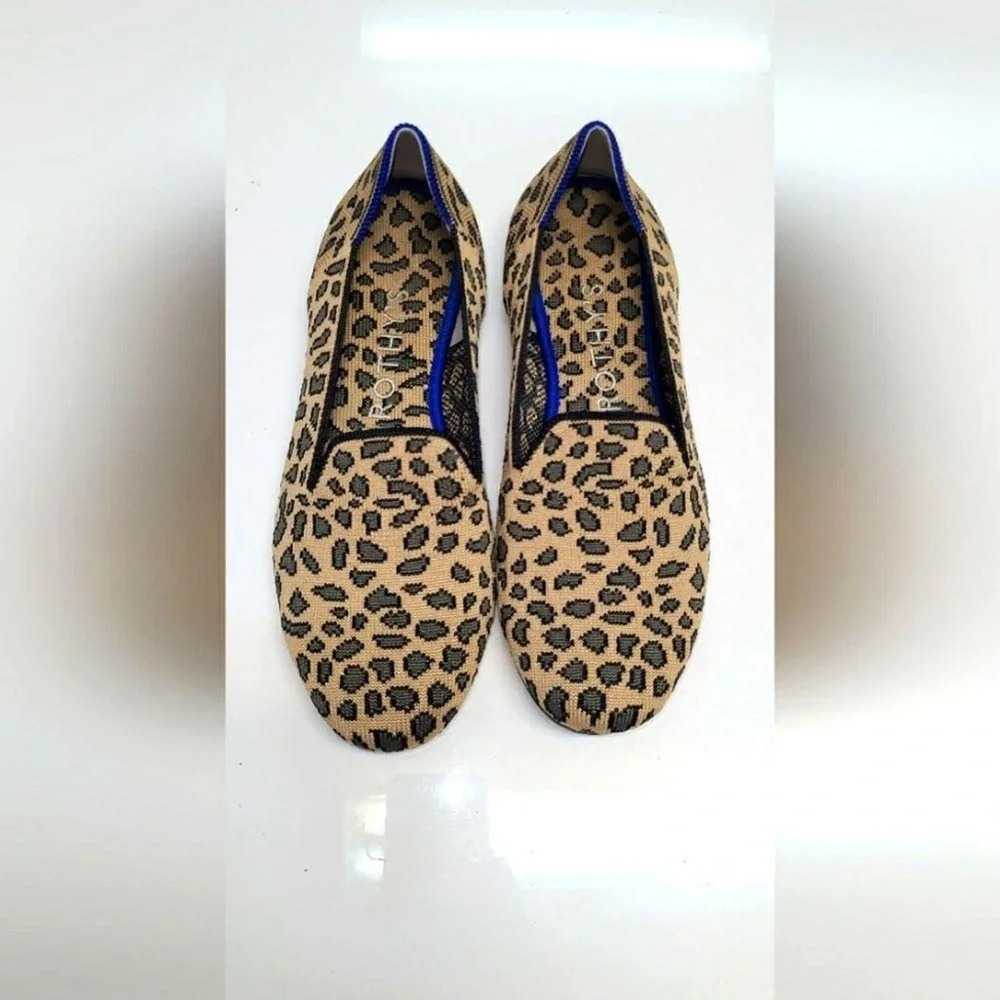 Rothy’s Tan and black Ballet shoes